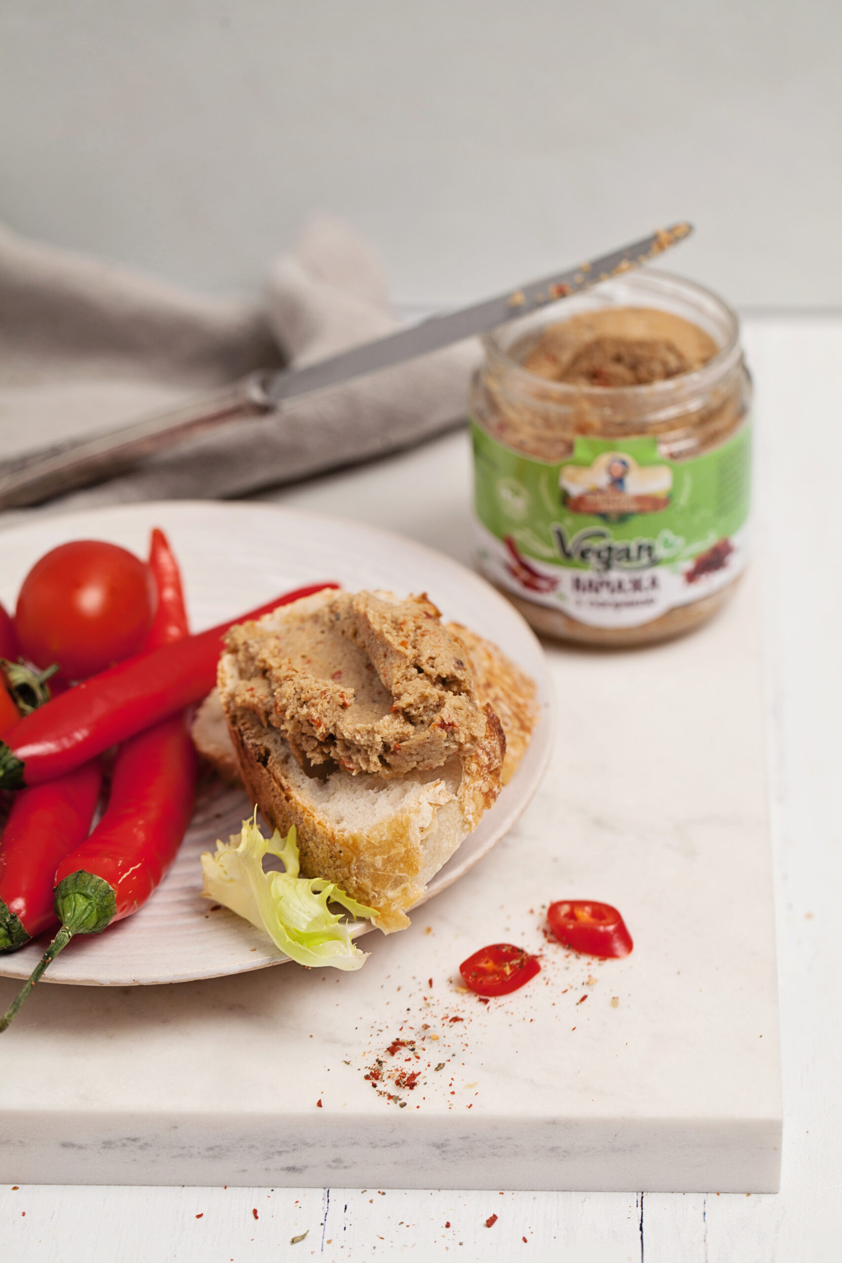Vegan spread with paprika 170 g - Image 5